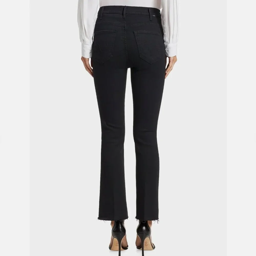 MOTHER The Hustler Ankle Fray Hi-Rise Not Guilty Jeans Size 27 *FLAW*